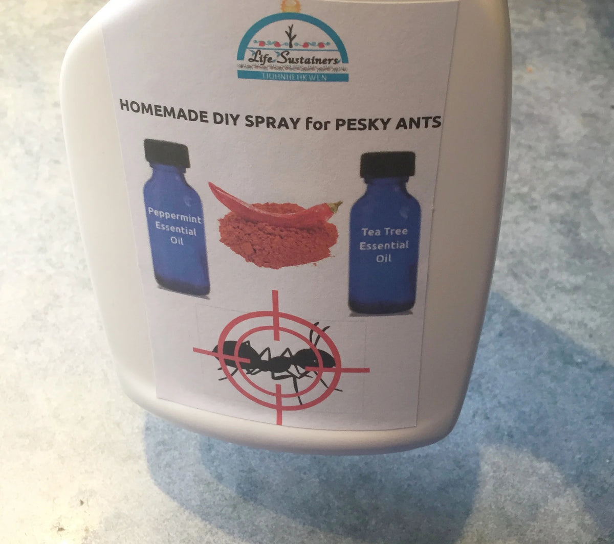 Homemade DIY Ant Spray with Essential Oils